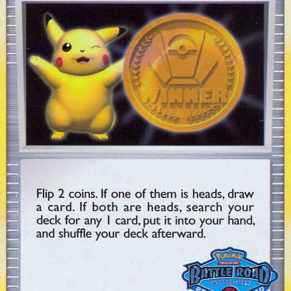 Victory Medal – Spring 2009-2010 Pokemon Kaart