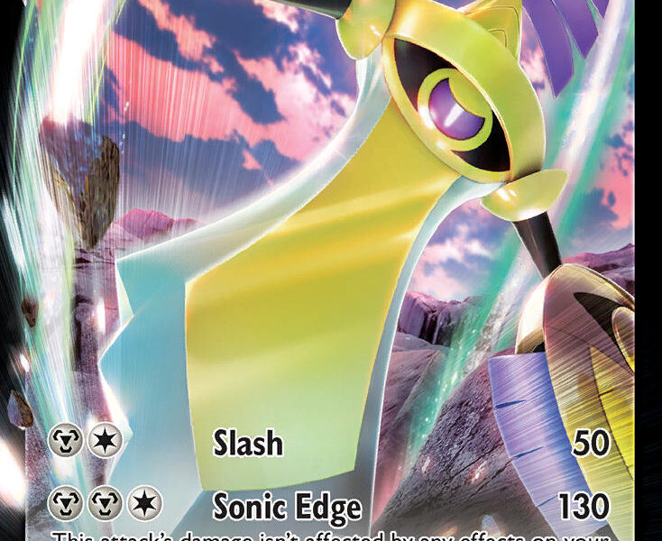 Aegislash V Pokemon Kaart