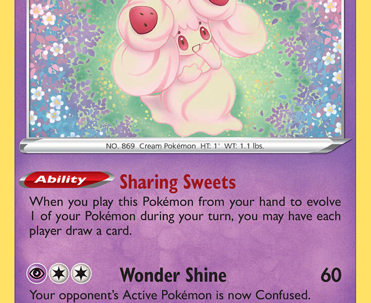 Alcremie Pokemon Kaart