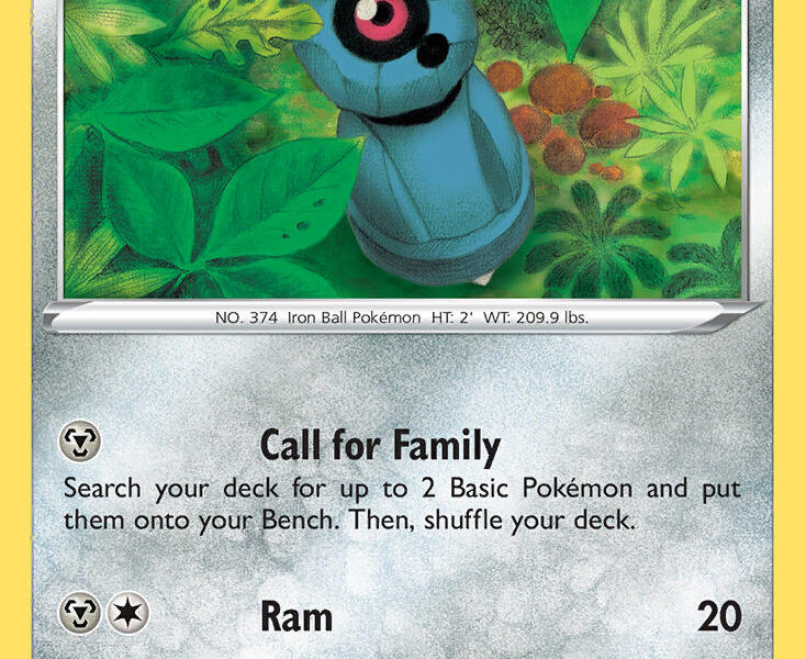 Beldum Pokemon Kaart