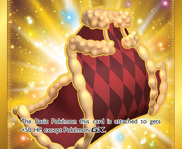 Cape of Toughness Pokemon Kaart