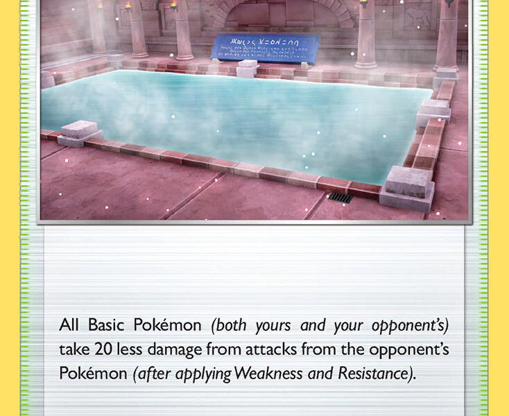 Circhester Bath Pokemon Kaart