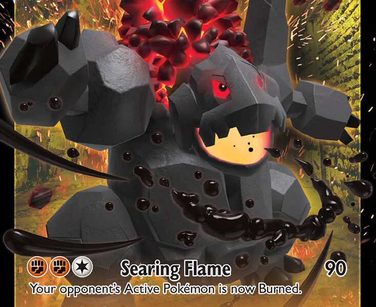 Coalossal V Pokemon Kaart