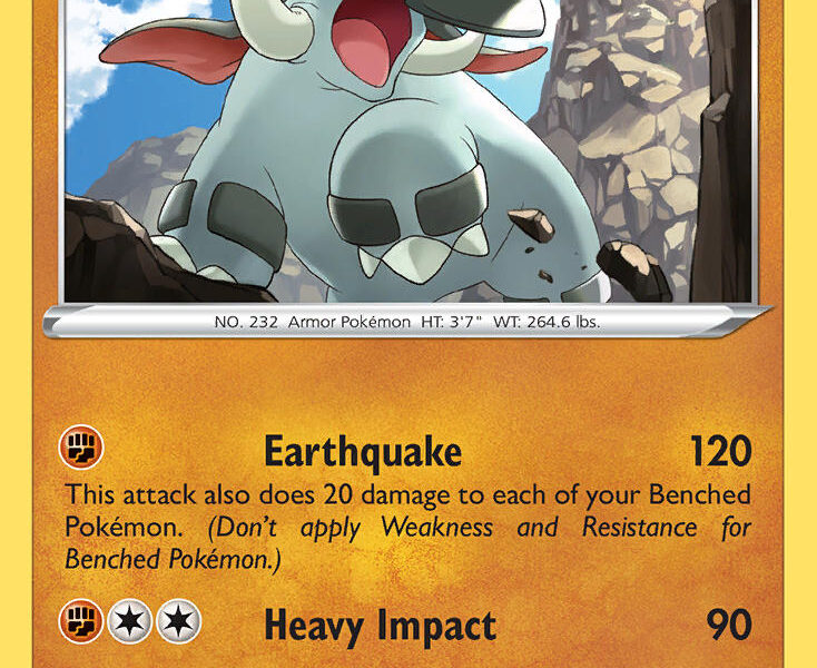 Donphan Pokemon Kaart