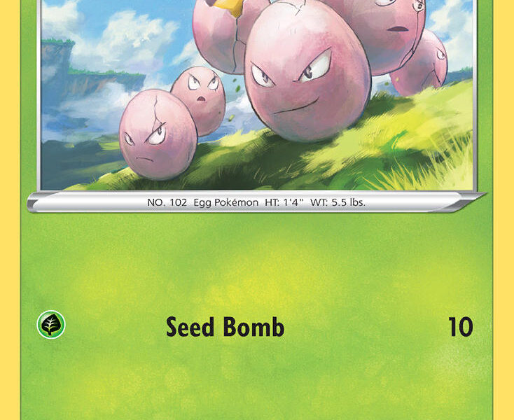 Exeggcute Pokemon Kaart