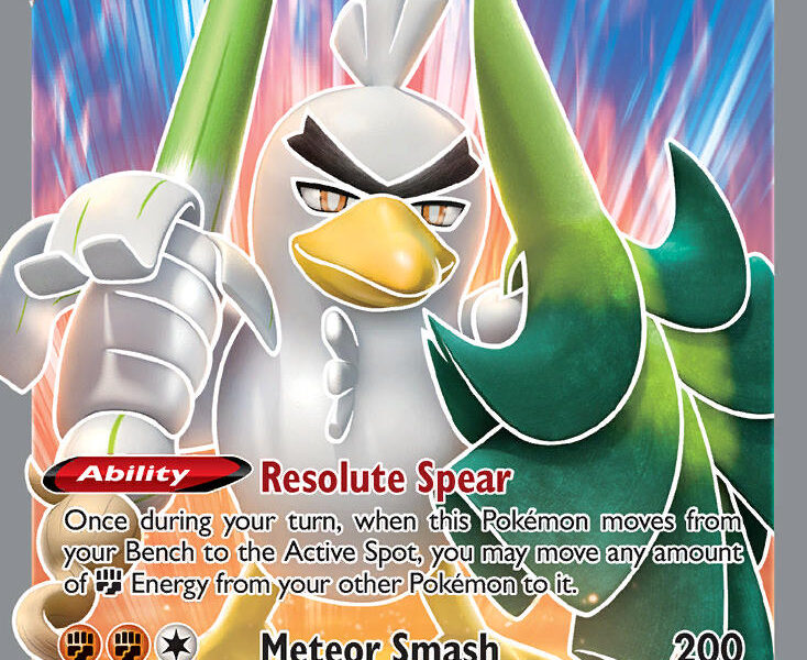 Galarian Sirfetch’d V Pokemon Kaart