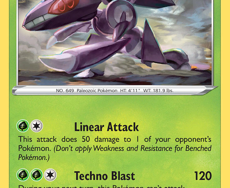 Genesect Pokemon Kaart