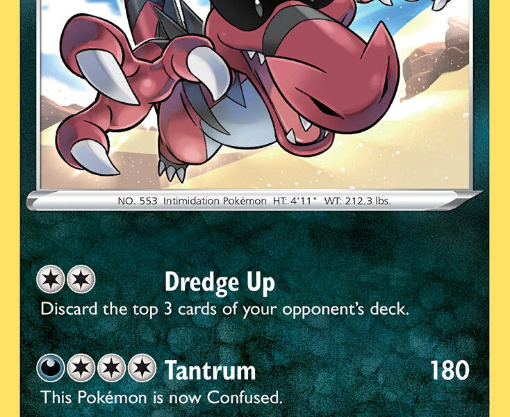 Krookodile Pokemon Kaart