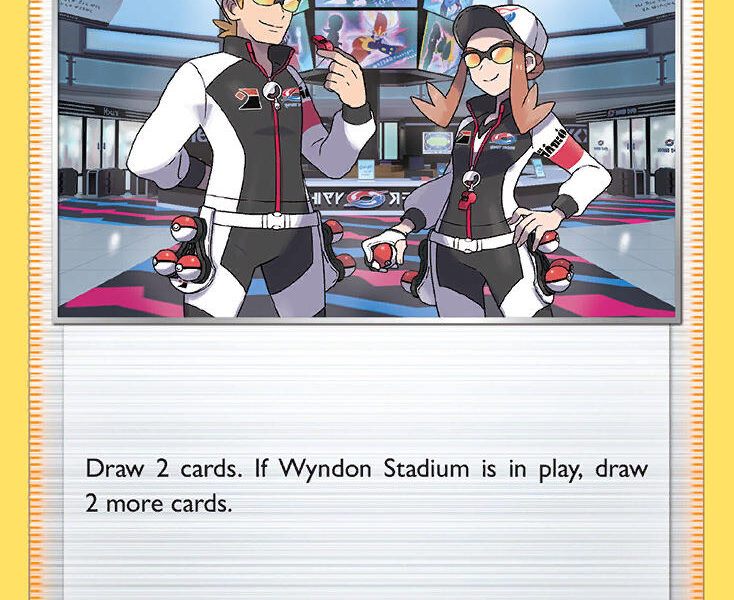 League Staff Pokemon Kaart