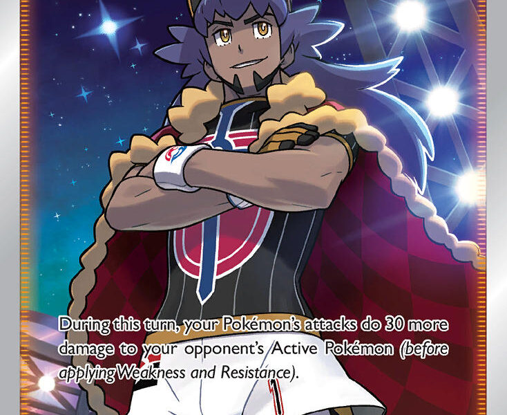 Leon Pokemon Kaart