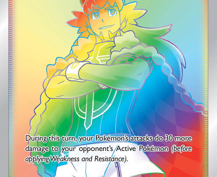 Leon Pokemon Kaart