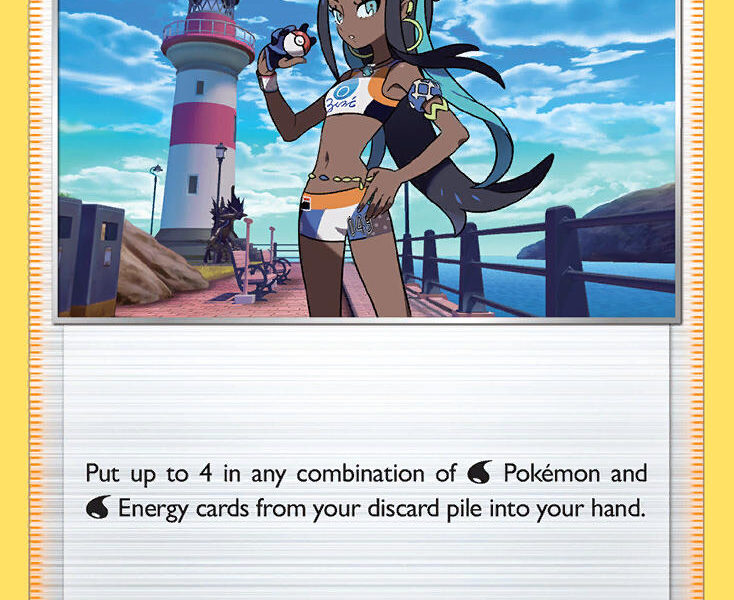 Nessa Pokemon Kaart