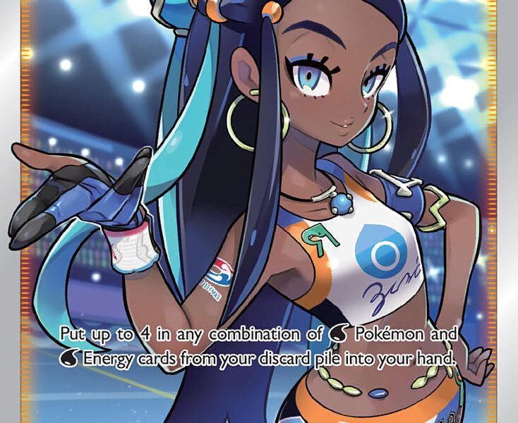 Nessa Pokemon Kaart