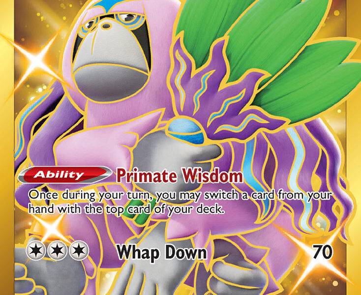 Oranguru Pokemon Kaart