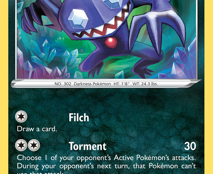 Sableye Pokemon Kaart