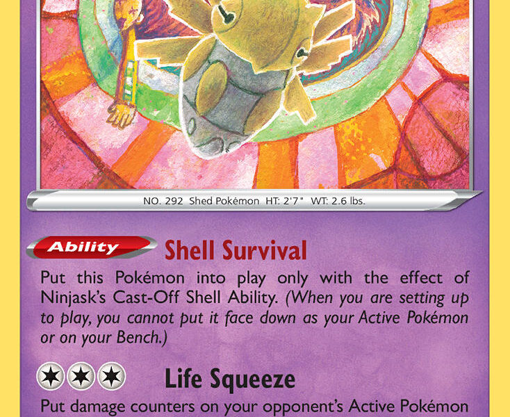 Shedinja Pokemon Kaart