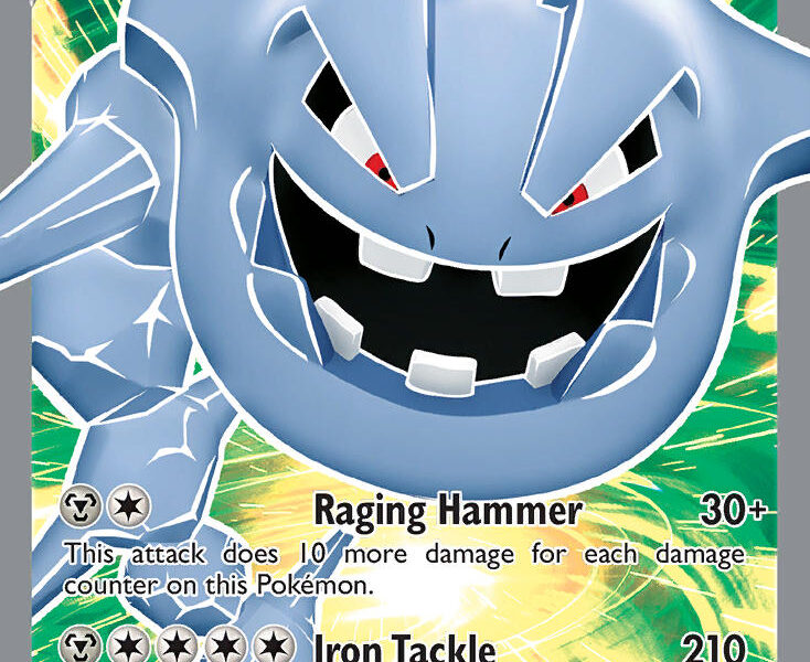 Steelix V Pokemon Kaart