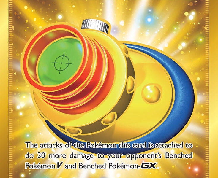 Telescopic Sight Pokemon Kaart