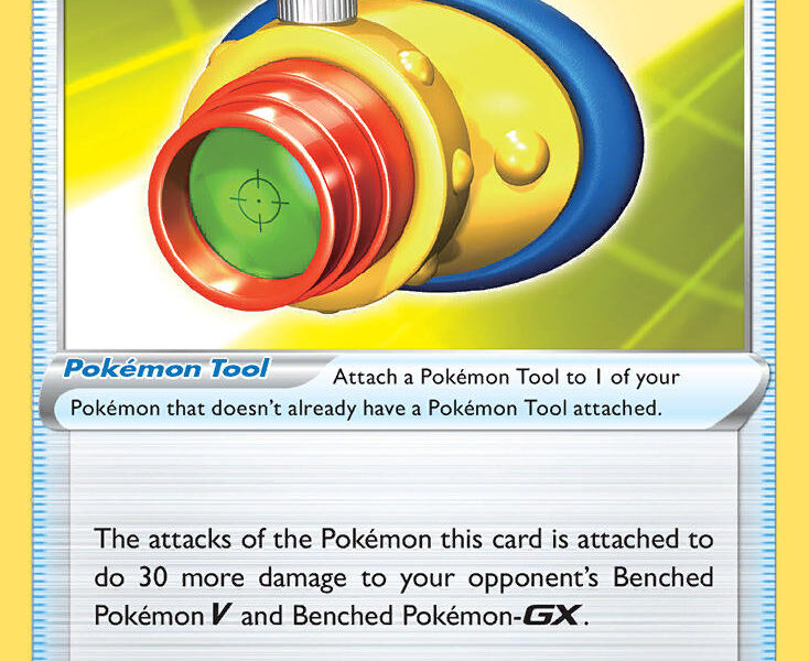 Telescopic Sight Pokemon Kaart