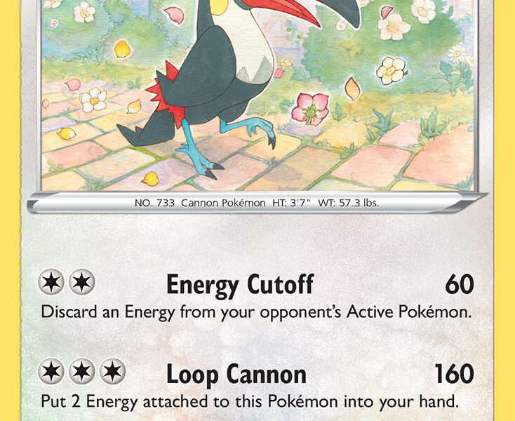 Toucannon Pokemon Kaart