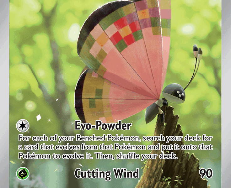 Vivillon Pokemon Kaart