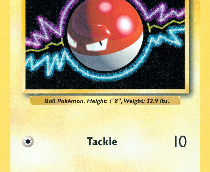 Voltorb Pokemon Kaart