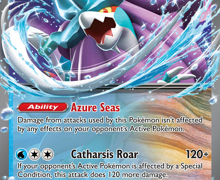Walking Wake ex Pokemon Kaart