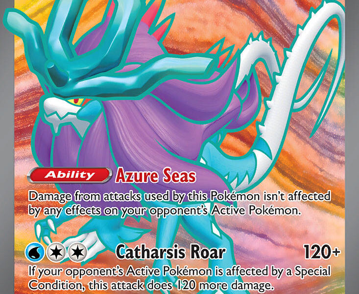 Walking Wake ex Pokemon Kaart