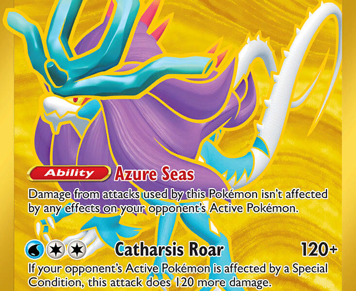 Walking Wake ex Pokemon Kaart