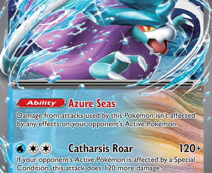Walking Wake ex Pokemon Kaart