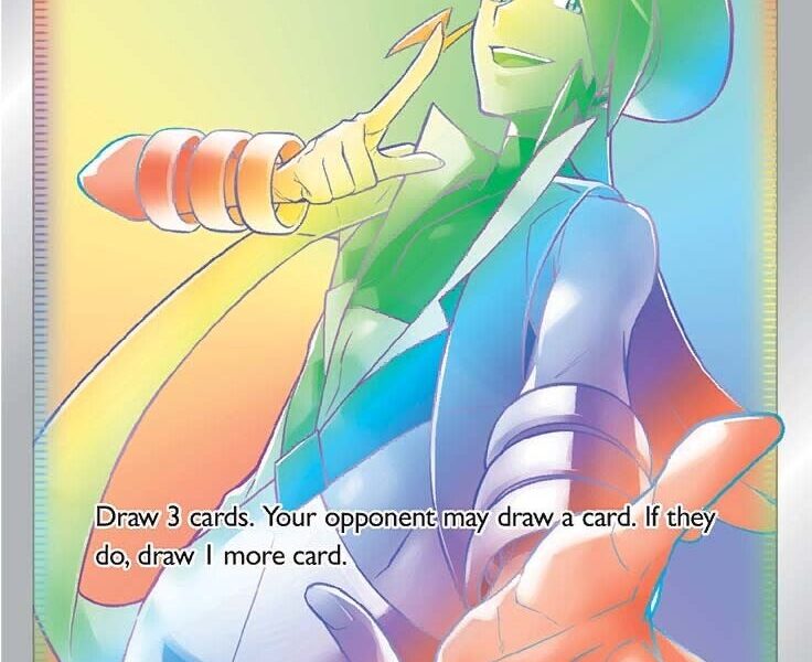 Wallace (Secret) Pokemon Kaart