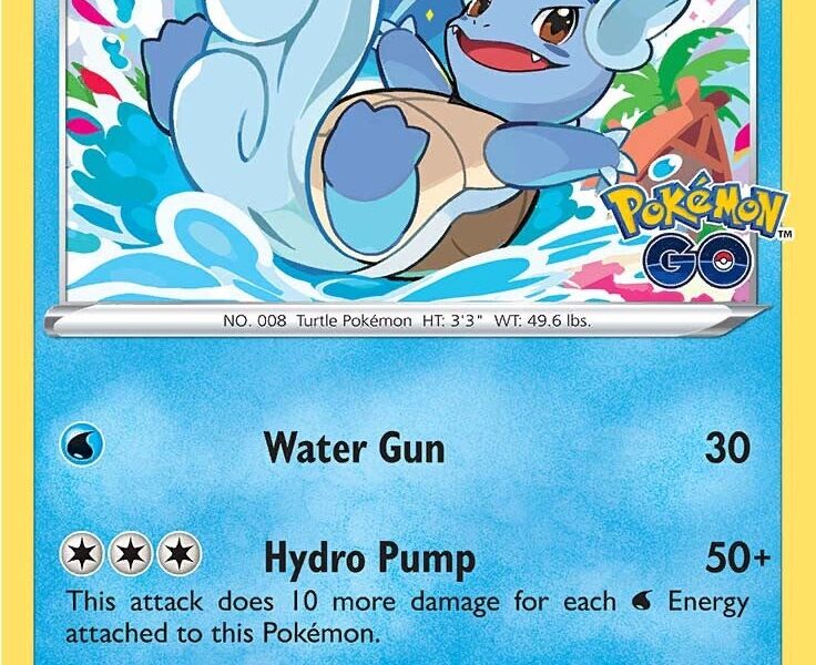 Wartortle Pokemon Kaart