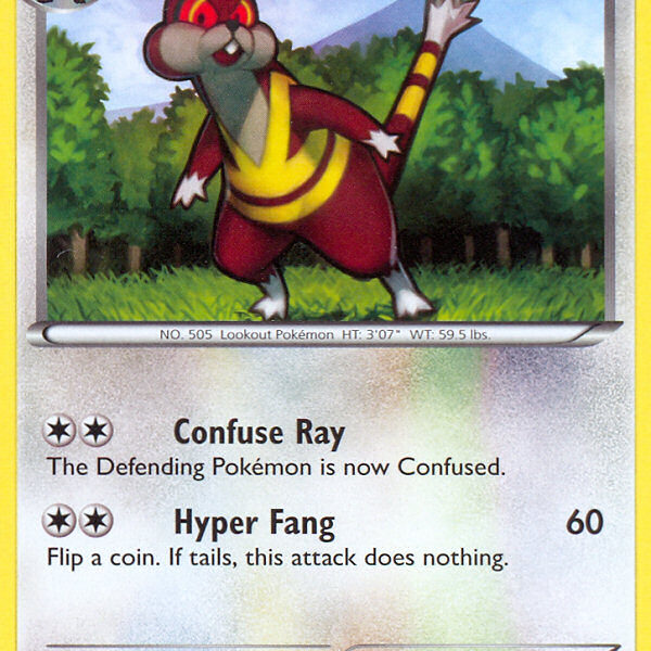 Watchog Pokemon Kaart