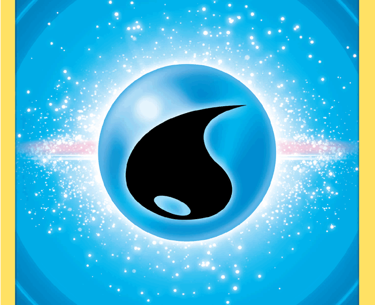 Water Energy Pokemon Kaart