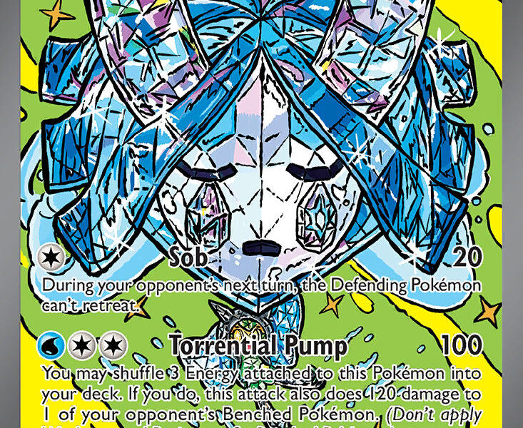 Wellspring Mask Ogerpon ex Pokemon Kaart