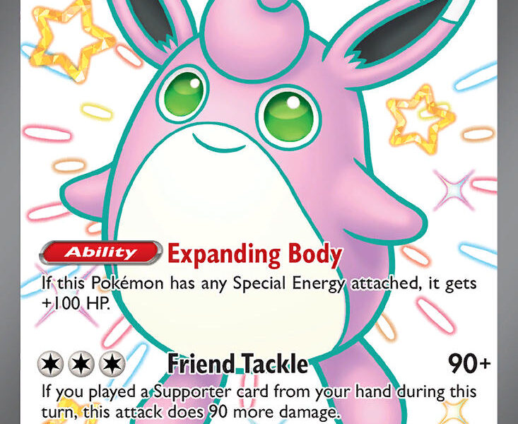 Wigglytuff ex Pokemon Kaart