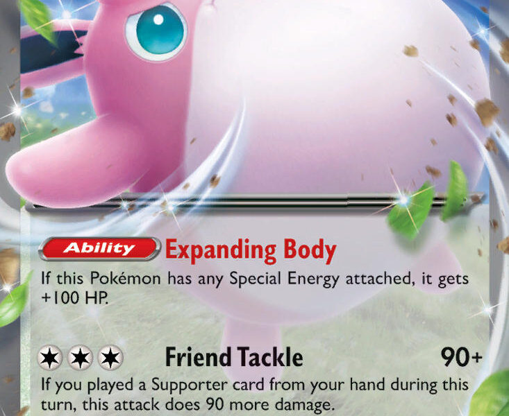 Wigglytuff ex Pokemon Kaart