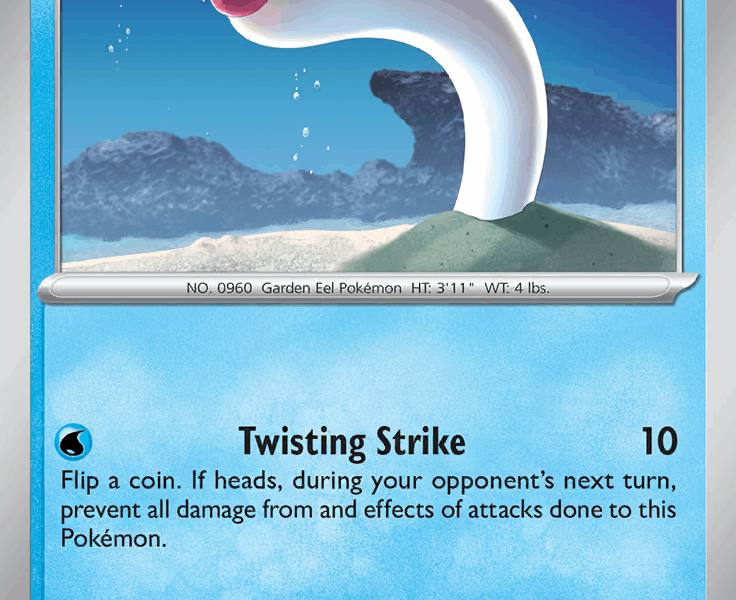 Wiglett Pokemon Kaart