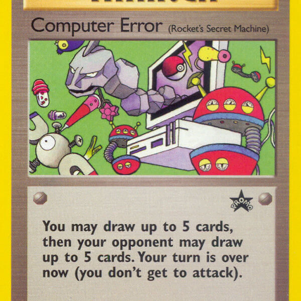 Computer Error Pokemon Kaart