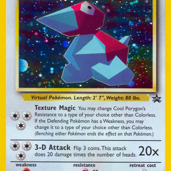 Cool Porygon Pokemon Kaart