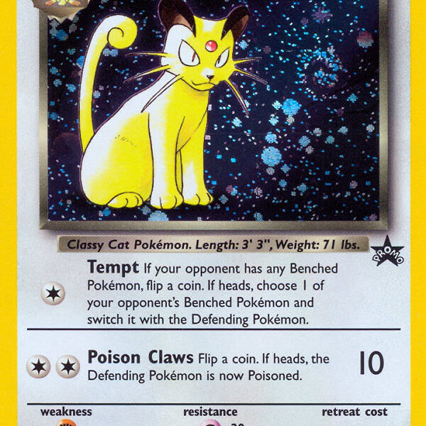 Dark Persian Pokemon Kaart