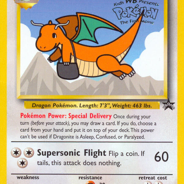 Dragonite Pokemon Kaart