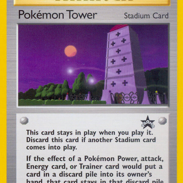 Pokémon Tower Pokemon Kaart