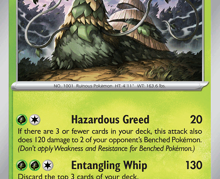 Wo-Chien Pokemon Kaart