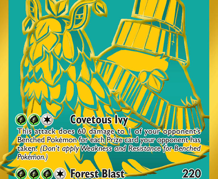 Wo-Chien ex Pokemon Kaart