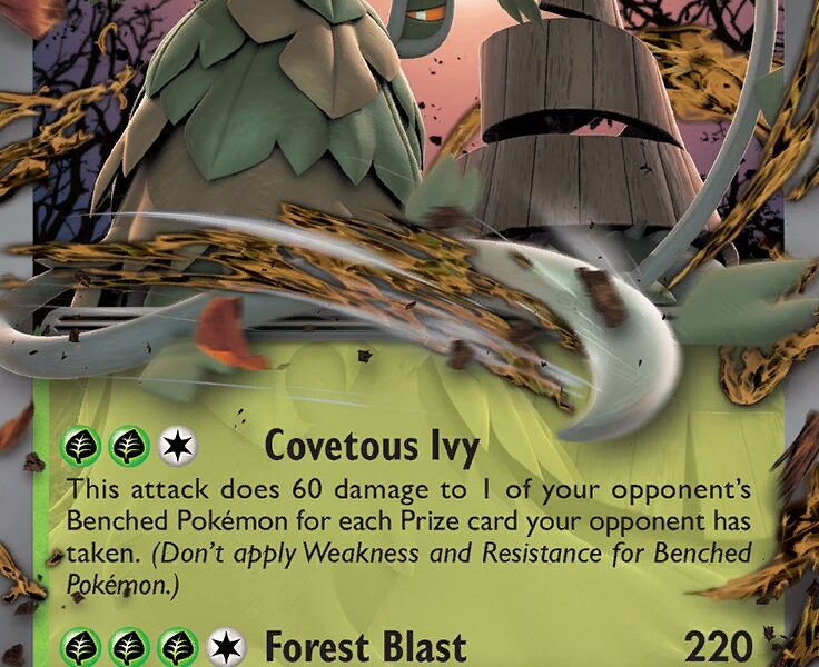 Wo-Chien ex Pokemon Kaart