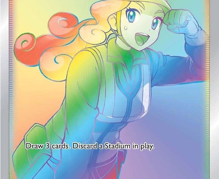 Worker (Secret) Pokemon Kaart