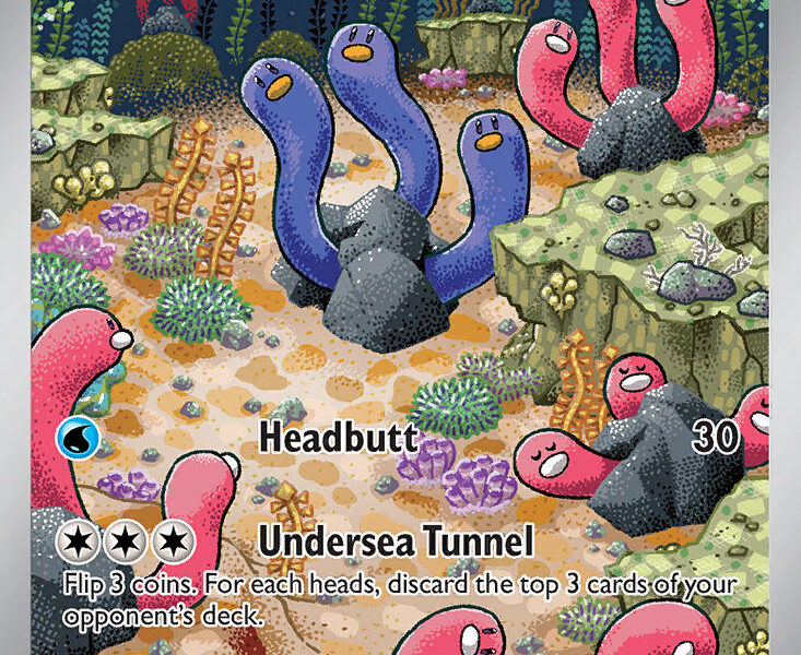 Wugtrio Pokemon Kaart