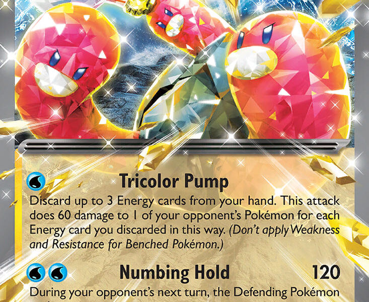 Wugtrio ex Pokemon Kaart