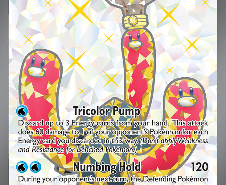 Wugtrio ex Pokemon Kaart